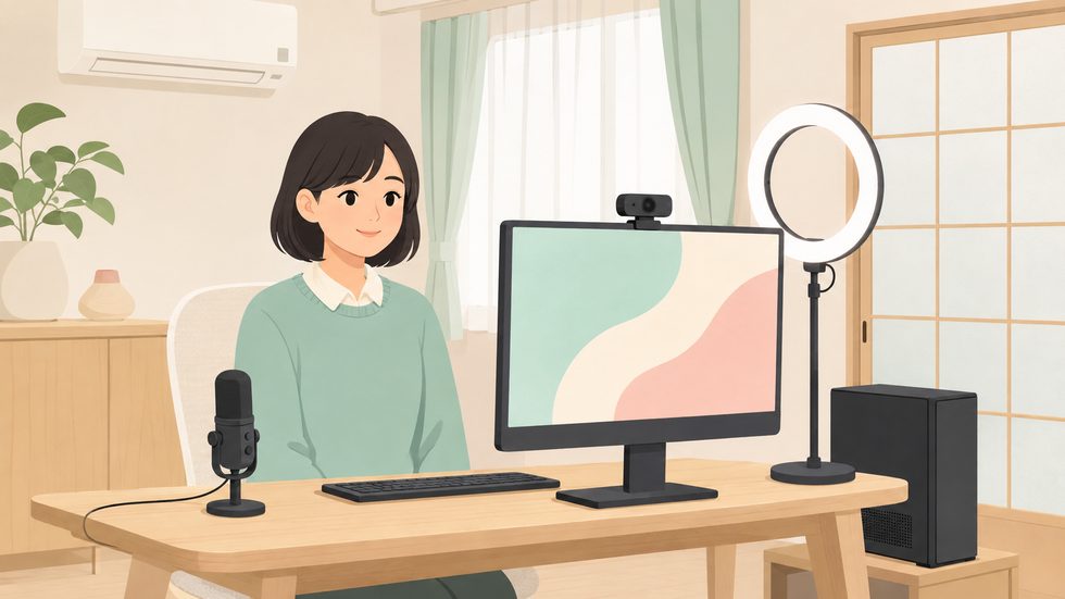 在宅チャットレディの配信環境セットアップ